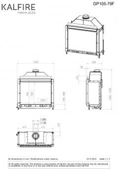 Чертеж для Kalfire GP105/79F