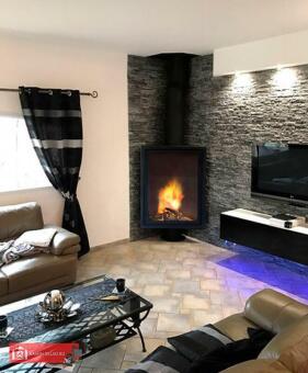 Фиксированный дровяной камин Eurofocus 951  в Москве, Екатеринбурге, Краснодаре, Нижнем Новгороде