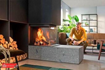 Каминная топка Kalfiree W53/50R в Москве, Екатеринбурге, Краснодаре, Нижнем Новгороде