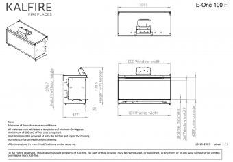 Чертеж для Kalfire E-one 100F